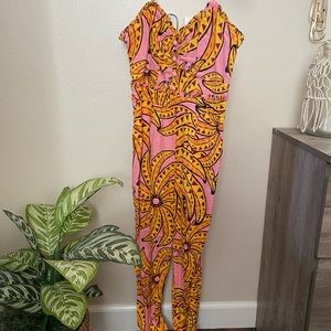 Farm Rio Alberto Pitta Banana Jumpsuit 🍌